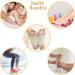100PCS Natural Ginger Foot Pads for Body & Foot Care | Sleep Better with Organic Ingredients | Travel & Home Use - Ginger Powder - Buy Online on GoSupps.com