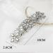 Barrette Crystal Hair Clips Rhinestone Bridal Wedding Hair Accessories for Women Elegant Rhinestone Flower Hair Clips Jewelry Hair Decorations For Wedding Birthday Prom Gift - Buy Online on GoSupps.com