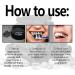 Cleopatra Natural Teeth Whitening Powder - Activated Coconut Charcoal for Deep Cleaning - 2 Bottles of Effective Teeth Whitener - Buy Online on GoSupps.com