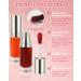 Lip Glow Oil Kit | 3 Colors Moisturizing Tinted Lip Gloss | Hydrating Comfort Oil Lip Tint & Stain | Non-sticky Glow Reviver Lip Care for Women - Buy Online on GoSupps.com