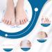 2 Pairs Toe Separator & Stretcher | Hallux Valgus Spreader & Toe Straightener - Align Your Toes for Comfort - Buy Online on GoSupps.com