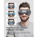 RENPHO Eye Massager with Heat, Vibration & Compression | Bluetooth Music, Rechargeable, Ideal for Relaxing Eye Strain, Dark Circles, Dry Eyes | Improve Sleep | Gray - Buy Online on GoSupps.com