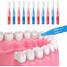 150 Pieces Interdental Brush Toothpick Tooth Flossing Head Oral Interdental Brush Flosser Toothpick Cleaners Tooth Cleaning Tool (Red & Blue) - Buy Online on GoSupps.com