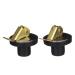 attwood 7534A3 Brass Livewell/Bailer Drain Plug 1/2 inch