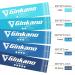 Haquno Elastic Fitness Band Set - 5 Resistance Bands for Strength Training Pilates & Yoga - Natural Latex 5 Starch Levels Includes Storage Box - Blue - Buy Online on GoSupps.com