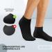 Buy Eksher Sneaker Socks - 10 Pairs Anti-Sweat Breathable Running Socks for Men & Women | Black & White Cotton Sports Socks (35-38) - International Shipping Available - Buy Online on GoSupps.com