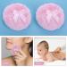 Buy WLLHYF 2 PCS Large Fluffy Powder Puff - 4 Inch Soft Velour Cosmetic Tool for Loose Powder Washable & Perfect for Wet/Dry Makeup - International Shipping Available - Buy Online on GoSupps.com