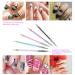 Anself Nail Art Brush Set for Acrylic Nails | Professional Nail Design Tools with Nylon Fibers | Perfect for Manicure - Buy Online on GoSupps.com