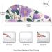 Purple Flowers Butterfly Hair Towels - 2 Pack Super Absorbent Quick Dry Hair Turbans for Women & Girls - Buy Online on GoSupps.com