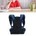 Posture Corrector Back Straightener Belt Support Elastic Comfortable Brace for Men Women (Blue) L Blue - Buy Online on GoSupps.com