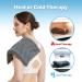 Moist Heat Therapy Microwave Heating Pad 16x10 - Neck & Shoulder Pain Relief - Dark Gray - Buy Online on GoSupps.com