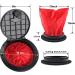 VEITHI 8 Inch Deck Plate Kit with Storage Bag | Boat & Kayak Rigging | Fasteners Included | Black (1 Pack) - Buy Online on GoSupps.com