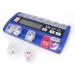 Buy Digital Pill Box Organizer with 2 Beep Reminder & LED Alert - Blue | International Shipping Available - Buy Online on GoSupps.com