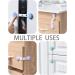8 Pcs Child Safety Cupboard Locks | Strong Adhesive Baby Proofing for Cabinets, Drawers, Fridge | No Tools or Drilling Needed - Buy Online on GoSupps.com