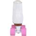 Chicago Skates Girls Rink Roller Skate - White Quad Skates J13 | Youth Size | Perfect for Rink Skating - Buy Online on GoSupps.com