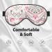 Unisex Double-Sided Dog & Paris Towe Print Sleep Mask - Ideal for Sound Sleep & Skin Care - Buy Online on GoSupps.com