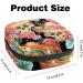 Buy Portable Women's Binding-Storage Bags | Menstrual Cup Pocket | Colorful Art-Dead Head Design | Perfect for Teenage Girls & First Periods - Buy Online on GoSupps.com