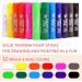 TBC Tempera Paint Sticks - 12 Classic Washable Non-Toxic Colors for Kids and Students - Buy Online on GoSupps.com