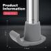 2/4 Pcs Walker Ski Glides Replacement Caps Glides Caps Heavy Duty Drive Walker Accessories Walker Ski Glides Accessories For Walking Aid Slip Resistant 4 Gray - Buy Online on GoSupps.com