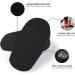 Height Increase Insoles | Gel Heel Lift Pads for Men & Women | Shock Absorption Cushions | 1 Inch Lift Inserts (Small 5-9 2 Pairs Black - Buy Online on GoSupps.com