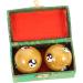 Clispeed 4-Piece Massage Globe Set | Stress Relief Metal Massage Balls for Adults | Handheld Massage Tool - Buy Online on GoSupps.com