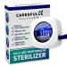 CARESFULL UV Toothbrush Sanitizer - Toothbrush Sterilizer - Fits All Toothbrushes, Safety Feature, for Home and Travel