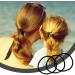 100pcs Black Elastic Hair Bands Small Elastic Hair Bobbles For Women 2mm Thin Hair Tie for Kids Soft Hair Bands withou Metal Elastic Ponytail Holder Gentle Elastics Hair Ties - Buy Online on GoSupps.com