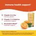 Nature Made Wellblends ImmuneMAX Fizzy Drink Mix - Vitamin C 1500mg , Zinc 15mg, Vitamin D3 1000 IU, 7 B Vitamins - 30 Stick Packs - Buy Online on GoSupps.com