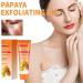 Papaya Whitening Deep Exfoliator Facial Scrub Exfoliating Cleanser Papaya Whitening Peeling Gel Whitening Brightening Exfoliating Peeling Gel for Women Girls for All Skin Types 100ml - Buy Online on GoSupps.com