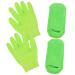 BIUDECO 1 Set Moisturizing Hand and Foot Covers Dry Hand Moisturizing Gloves for Women Moisturizing Socks Female Moisturizing Gloves Moisturizing Gloves and Socks Soft Moisturizing Gloves