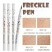 Natural Freckles Pen Duo - Waterproof & Long-Lasting Chestnut & Dark Brown Color Makeup Pens for Sun-Kissed Look - Buy Online on GoSupps.com