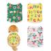3 pieces of dog shirts breathable puppy dogs shirts small dog shirt soft cat tank vest t-shirt summer dog clothing pet clothing for small dog cat (green l) l green green