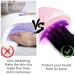 DALAETUS 7 Pcs Black UV Gloves Set Moisturising Gloves with Nail Art Sunscreen Tape Fingerless Gloves UV Protection Gloves Nail Gloves for Manicures Nail Lamp Skin Care Eczema SPA Dry Hands - Buy Online on GoSupps.com