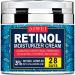 AIWEI Retinol Cream - Boosts Collagen  Hydrates and Brightens Skin - Face Moisturizer for Men and Women - 1.7 oz