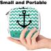 Sanitary Napkin Storage Bag | Period Tampon Makeup Pad Pouch | Anchor & Green Stripe Color - Buy Online on GoSupps.com