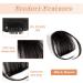 Morica 100% Human Hair Clip in Bangs - Wispy Fringe with Temples, Air Bangs for Daily Wear (A-Black Brown) - Buy Online on GoSupps.com