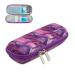 Onegenug Insulin cooling bag with 2 cooling packs portable Eva Hardshell Diabetics Bag for Insulin Pen Insulin Spray and other diabetic accessories Marble Lila
