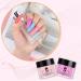 Dip Powder Nail Kit Starter - 8 Color Set for DIY French Manicure | Includes Base, Top Coat, Activator, Nail File, and Brushes - Buy Online on GoSupps.com