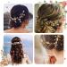 Elegant Pearl and Rose Gold Hair Accessories for Brides | Bridal Jewelry & Headbands - Buy Online on GoSupps.com