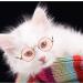 Cat Retro Sunglasses Metal Circular Glasses Props Accessories Cosplay Glasses for Cat & Puppy Dog Rabbit(1 Pack) (Pink) - Buy Online on GoSupps.com