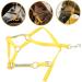BCOATH Portable Fully Equipment Halter Reflective Racing Bridle Horse Adjustable Head Riding Tool - Buy Online on GoSupps.com