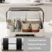 Bottle Sealing Discs Large Bottle Drying Rack with Cover & Removable Drain Tray Dustproof Baby Bottle Organizer Portable Baby Bottle Rack Dryer Grey - Buy Online on GoSupps.com