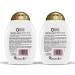 OGX Nourishing Coconut Milk Shampoo & Conditioner Set 13 Fl Oz (Pack of 2) - Packaging May Vary - Buy Online on GoSupps.com