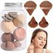 Makeup Sponge Blender Soft Blending Sponge for Foundation Powder Puff Long Lasting Beauty Sponge Wet & Dry Use for Women Girlfriend Mother Wife Light Coffee - Buy Online on GoSupps.com