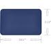 Amazon Basics Water-Repellent Silicone Bowl Pad for Pets - 47x29 cm Blue - Durable Single Bed Lining - Buy Online on GoSupps.com