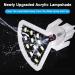 WEAVERBIRD Clip on Light Fan Shape Model-M3 Aquarius Aquarium Light 5W 12 LEDs Planted Lamp for 6mm Thick Fish Tanks - Buy Online on GoSupps.com