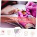 FRCOLOR Sequin Eyelashes nail brush Nail Design gradient nail painting brush cuticle nail cleaning brush nail liner Polish Nail Brush Nail Painting Pull copper Essential Oil Car Freshener - Buy Online on GoSupps.com