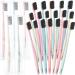500 Pcs Toothbrushes Bulk Disposable Toothbrushes Individually Wrapped Soft Bristle Tooth Brush Set Travel Toothbrushes for Adult Kid Dental Care Camping Guestroom Home Car Office School Hotel Gift