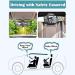 Adjustable Baby Backseat Mirror for Safe Car Rides - Shatterproof & Secure Design - Buy Online on GoSupps.com