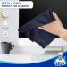 MR.SIGA Premium Microfiber Cleaning Cloths - 3 Pack Navy & Gray 16x16 & 6x7 for Eyeglasses TV Screens Tablets & Silver Porcelain - Buy Online on GoSupps.com